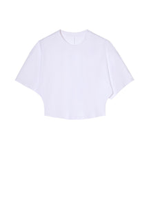 T-Shirt / JNBY Solid Crewneck Short Sleeve T-Shirt (100% Cotton)