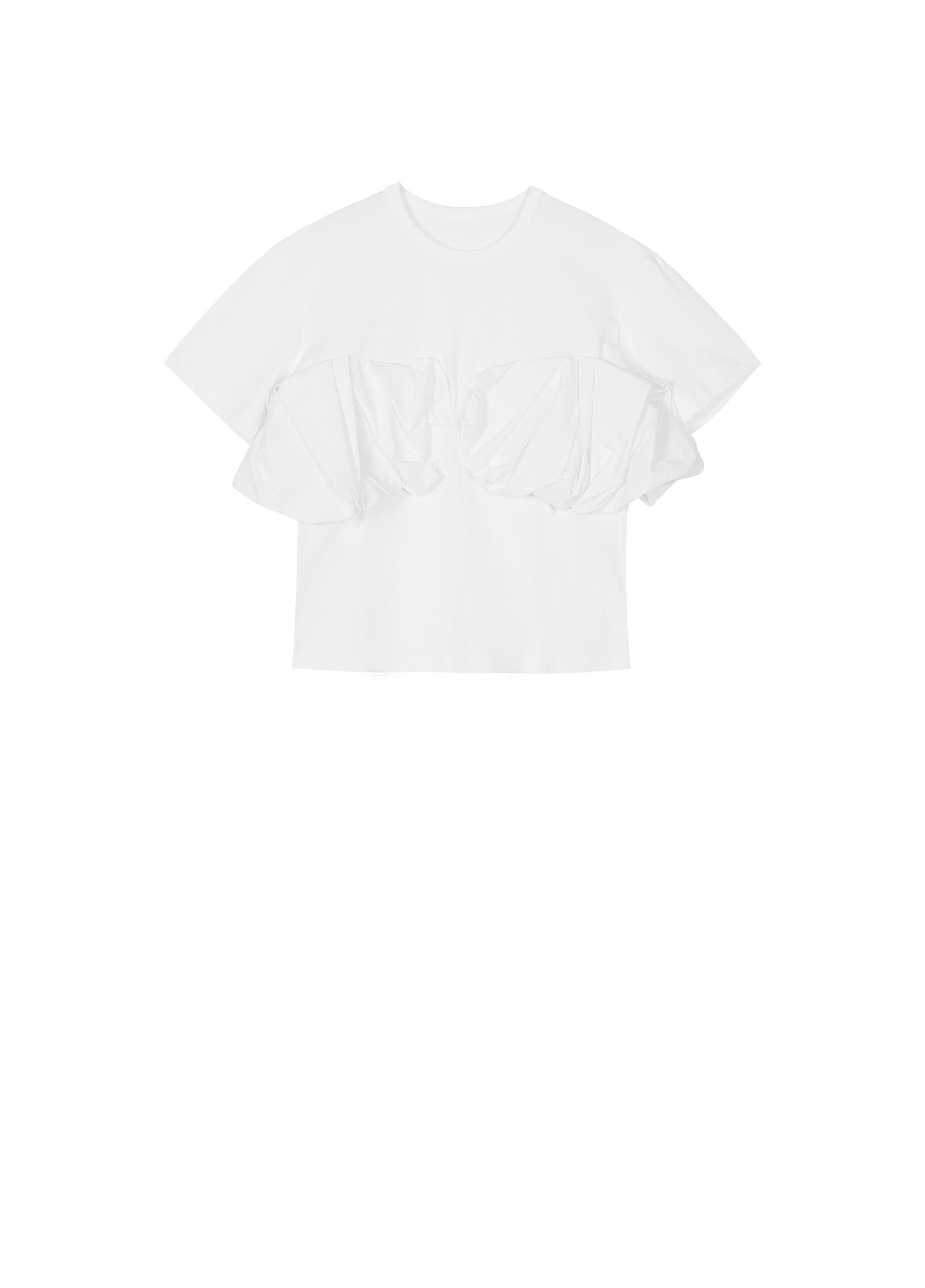 T-Shirt / JNBY Modern Solid Short Sleeve T-Shirt (100% Cotton)