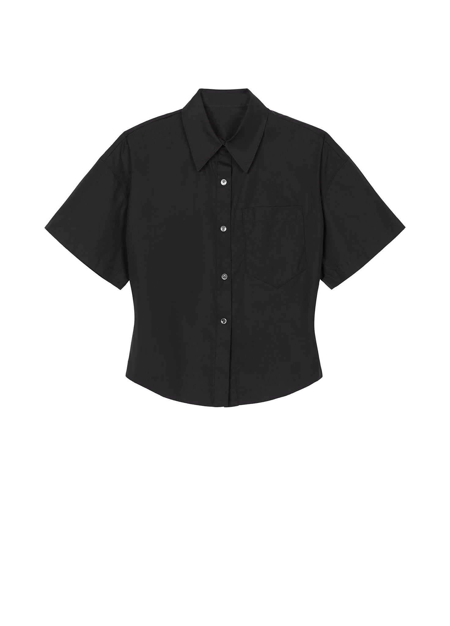 Shirt / JNBY Slim Fit Short Sleeve Shirt (100% Cotton)