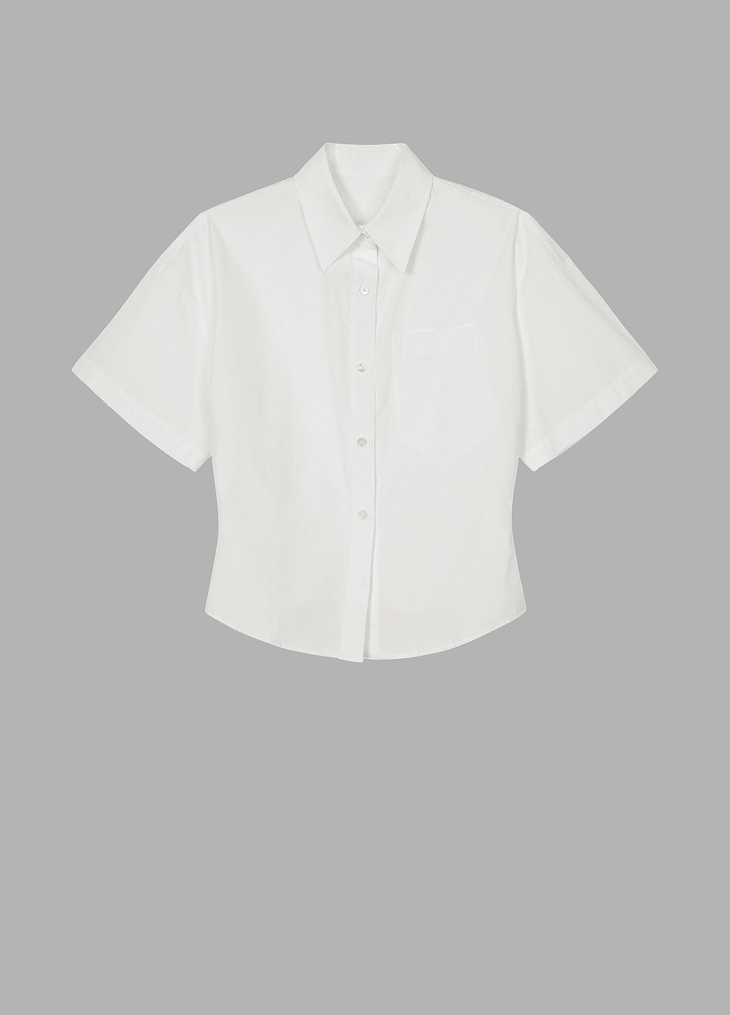 Shirt / JNBY Slim Fit Short Sleeve Shirt (100% Cotton)