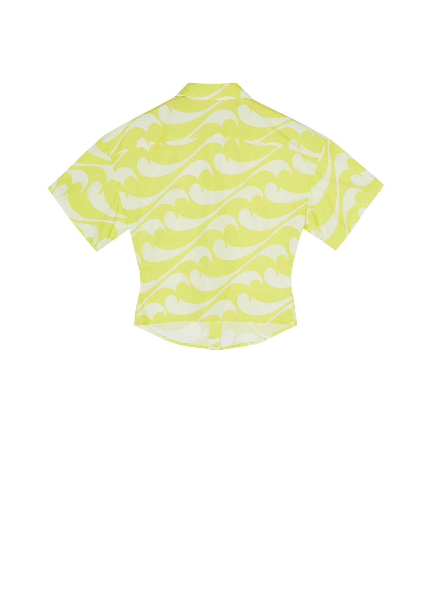 Shirt / JNBY Full Spray Print Short Sleeve Shirt (100% Cotton)