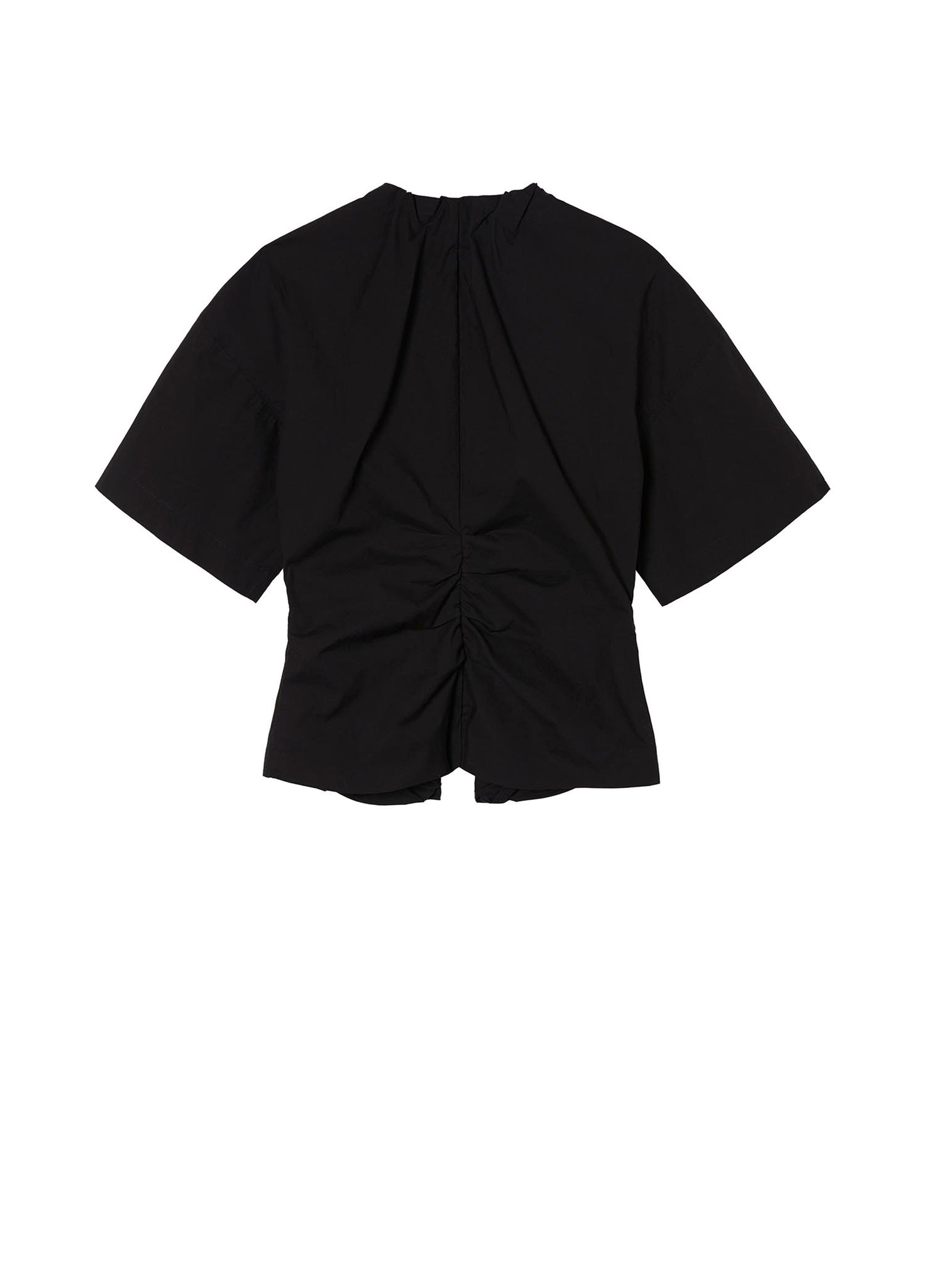 Shirt / JNBY Solid Short Sleeve Shirt (100% Cotton)