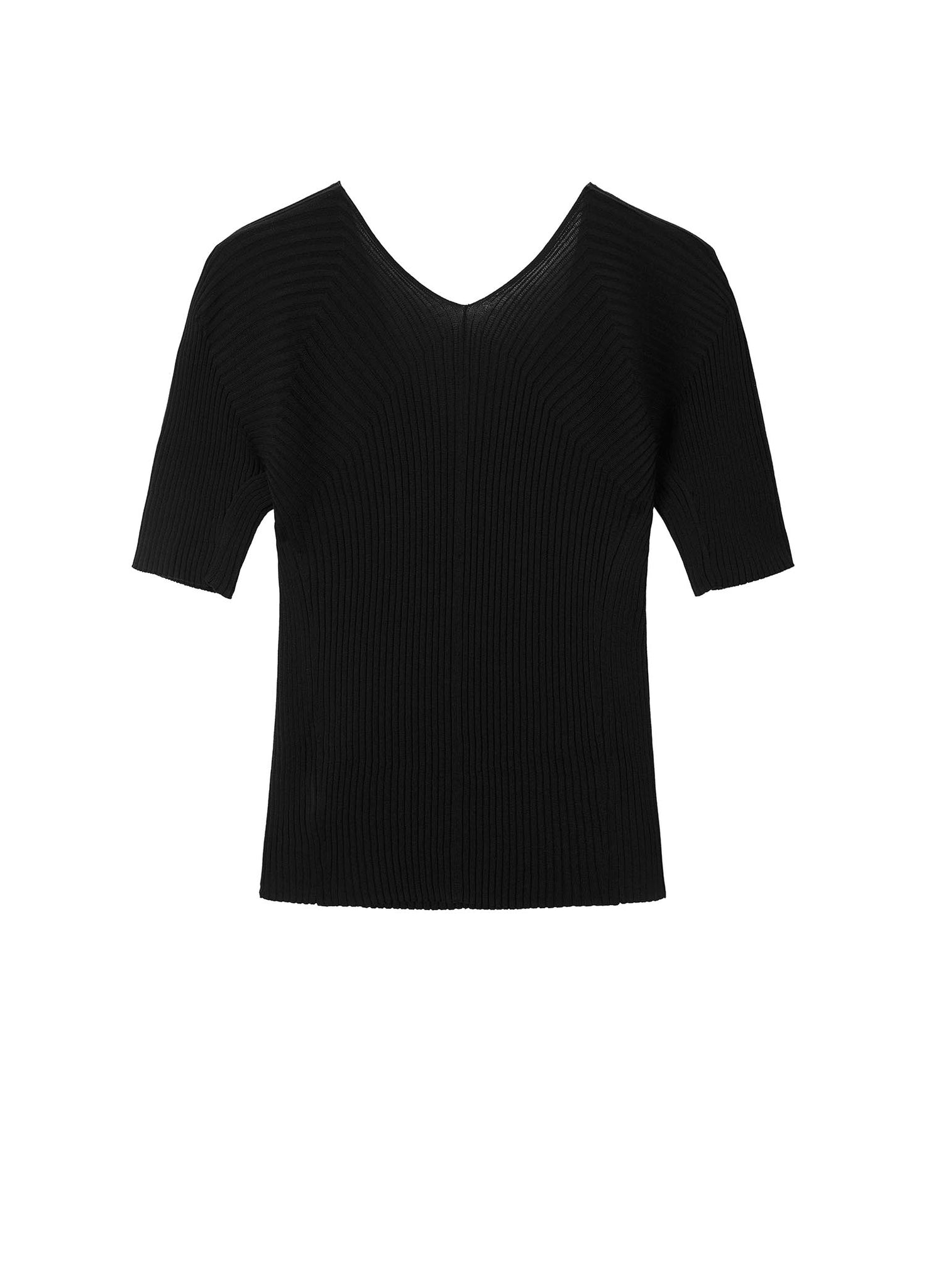 Sweater / JNBY Short Sleeve Slim Fit Pullover Sweater