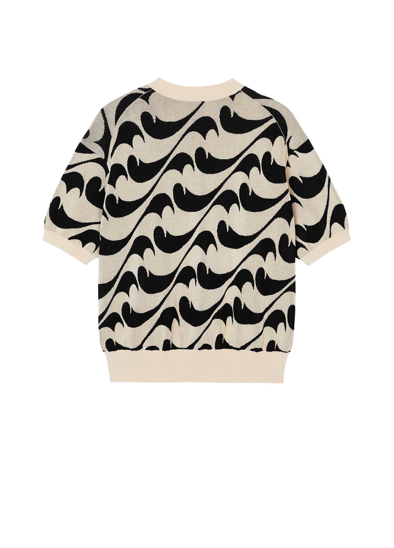 Sweaters / JNBY Spray Patterned Shorts Sleeve Pullover