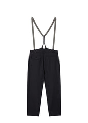 Pants / JNBY Retro Style Cropped Bib Pants