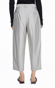 Pants / JNBY Solid Straight Cropped Pants (100% Cotton)