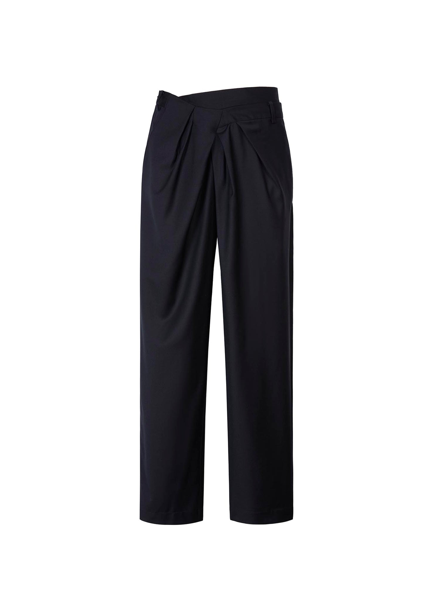 Pants / JNBY Asymmetrical Waist Business Casual Trousers (100% Wool)
