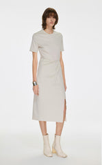 Dresses / JNBY Solid Short Sleeve Dress