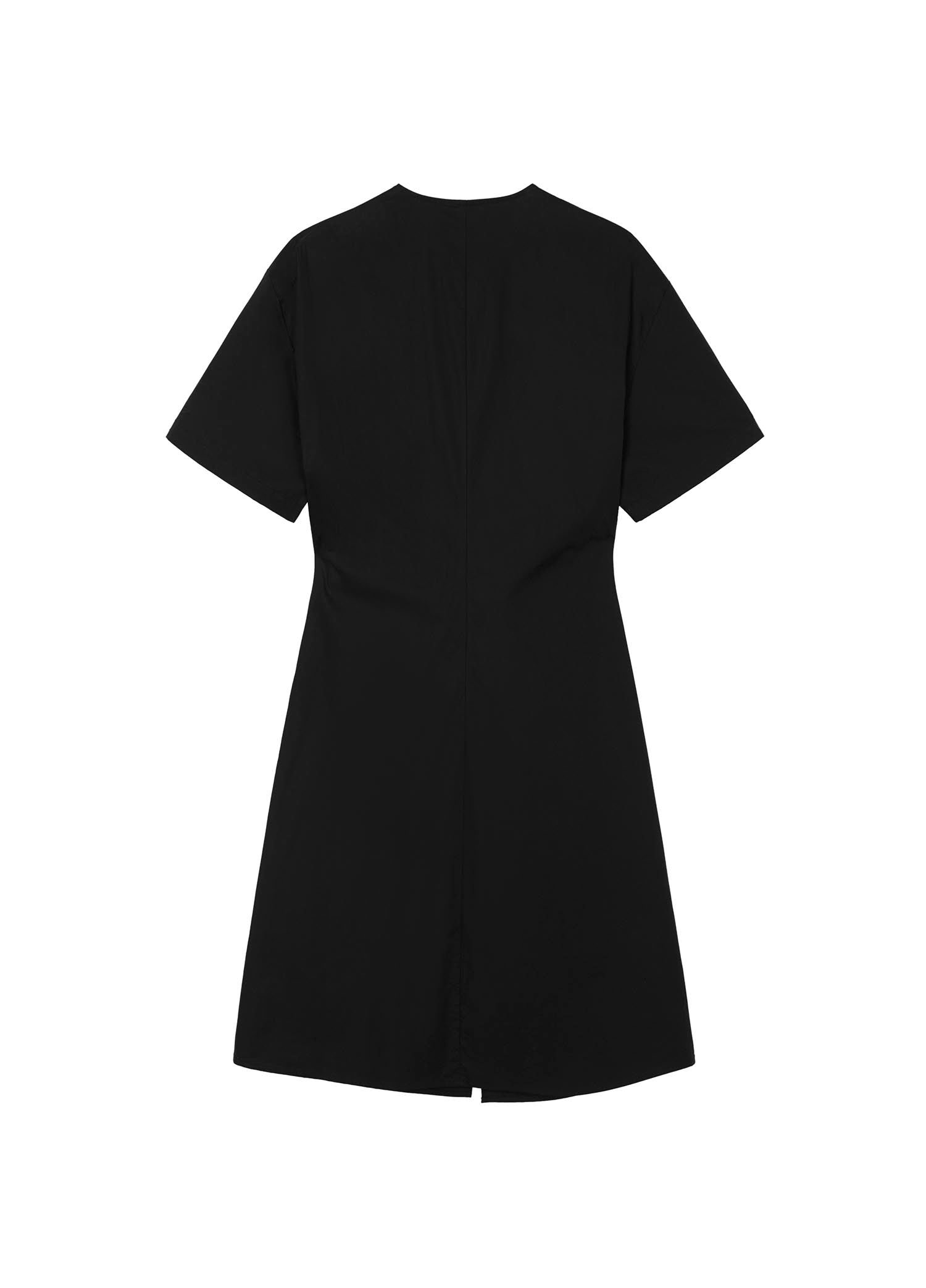 Dresses / JNBY Front Knot Short Sleeve Dress (100% Cotton)