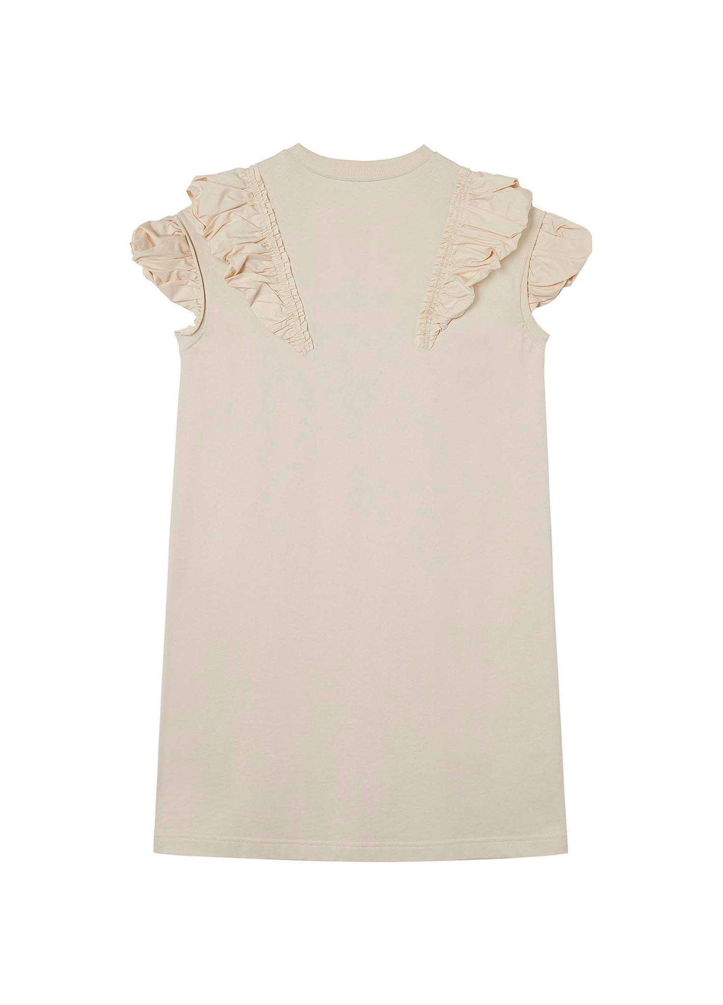 Dresses / JNBY Ruffled Shoulder Sleeveless Dress (100% Cotton)