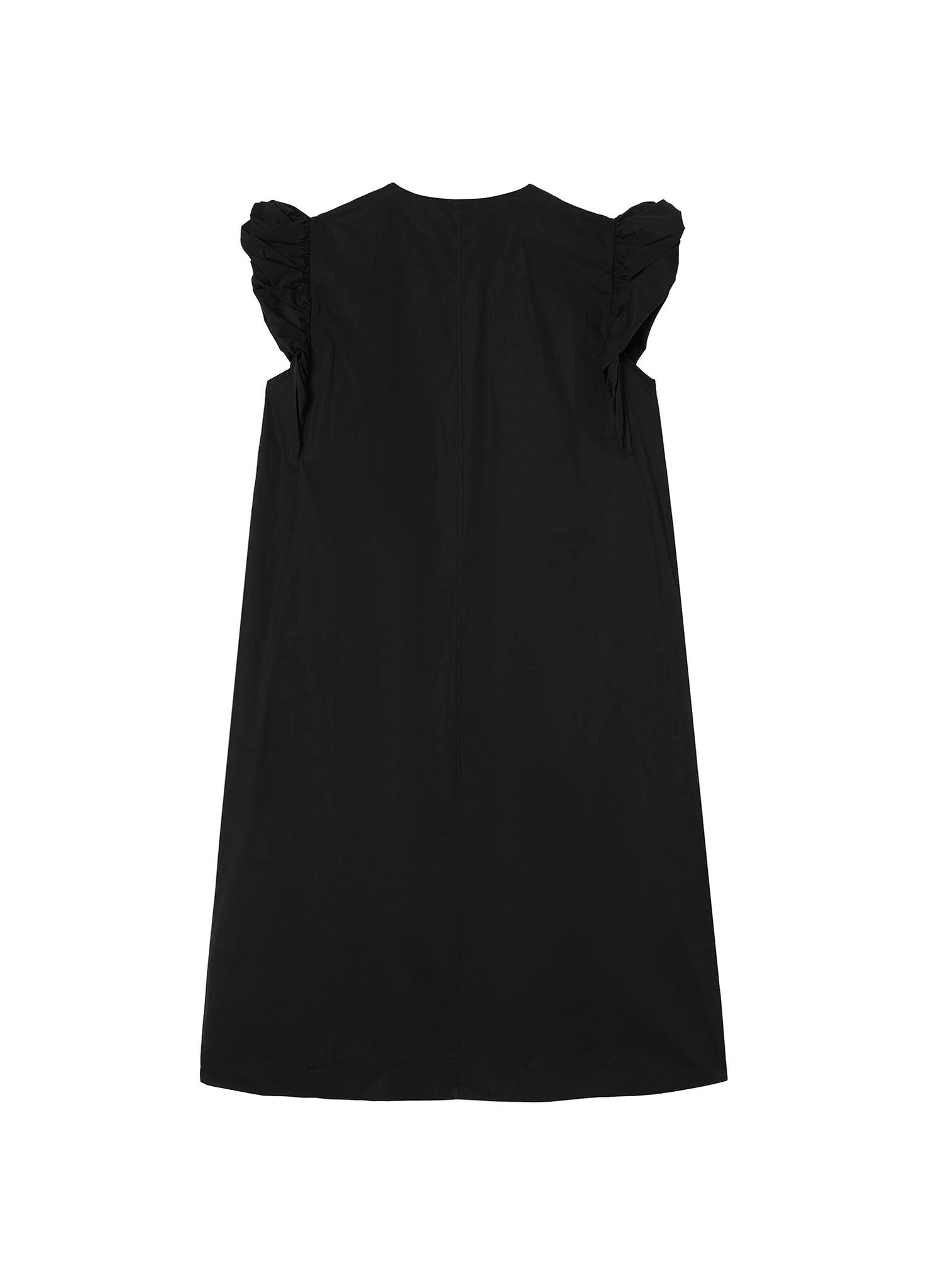 Dresses / JNBY Solid Zip-Up Sleeveless Dress (100% Cotton)