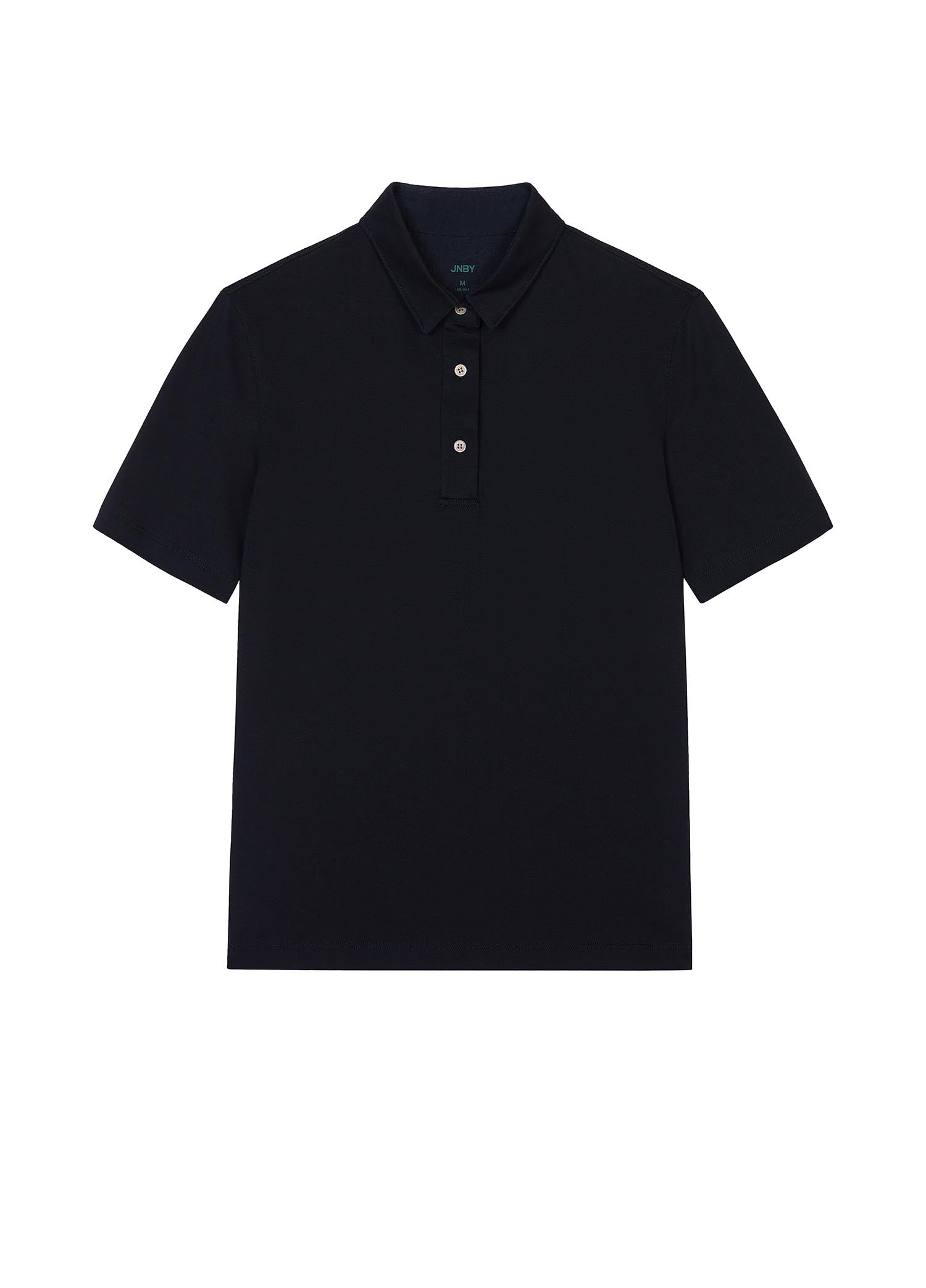 T-Shirt / JNBY Solid Short Sleeve Polo Shirt