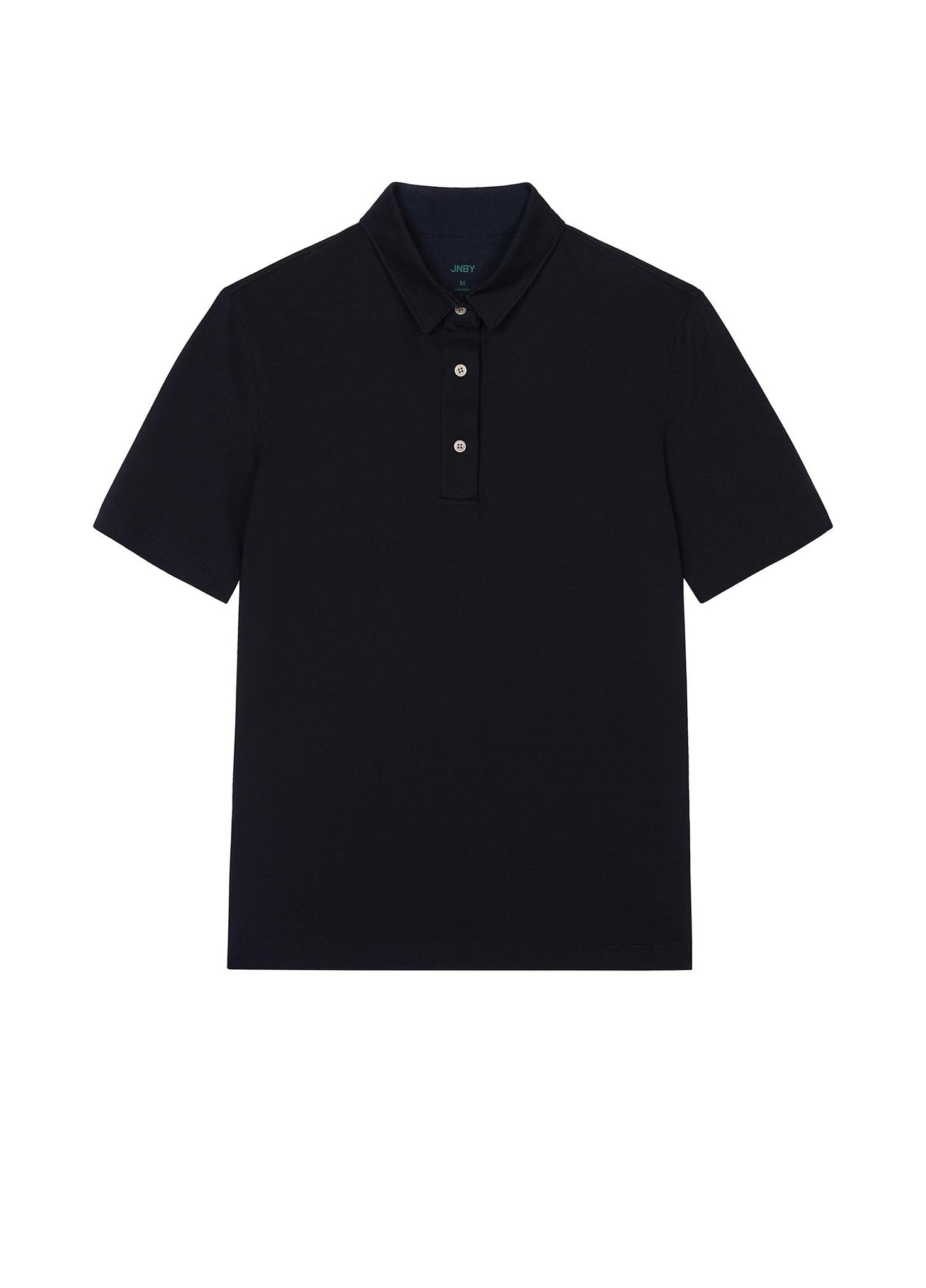 T-Shirt / JNBY Solid Short Sleeve Polo Shirt