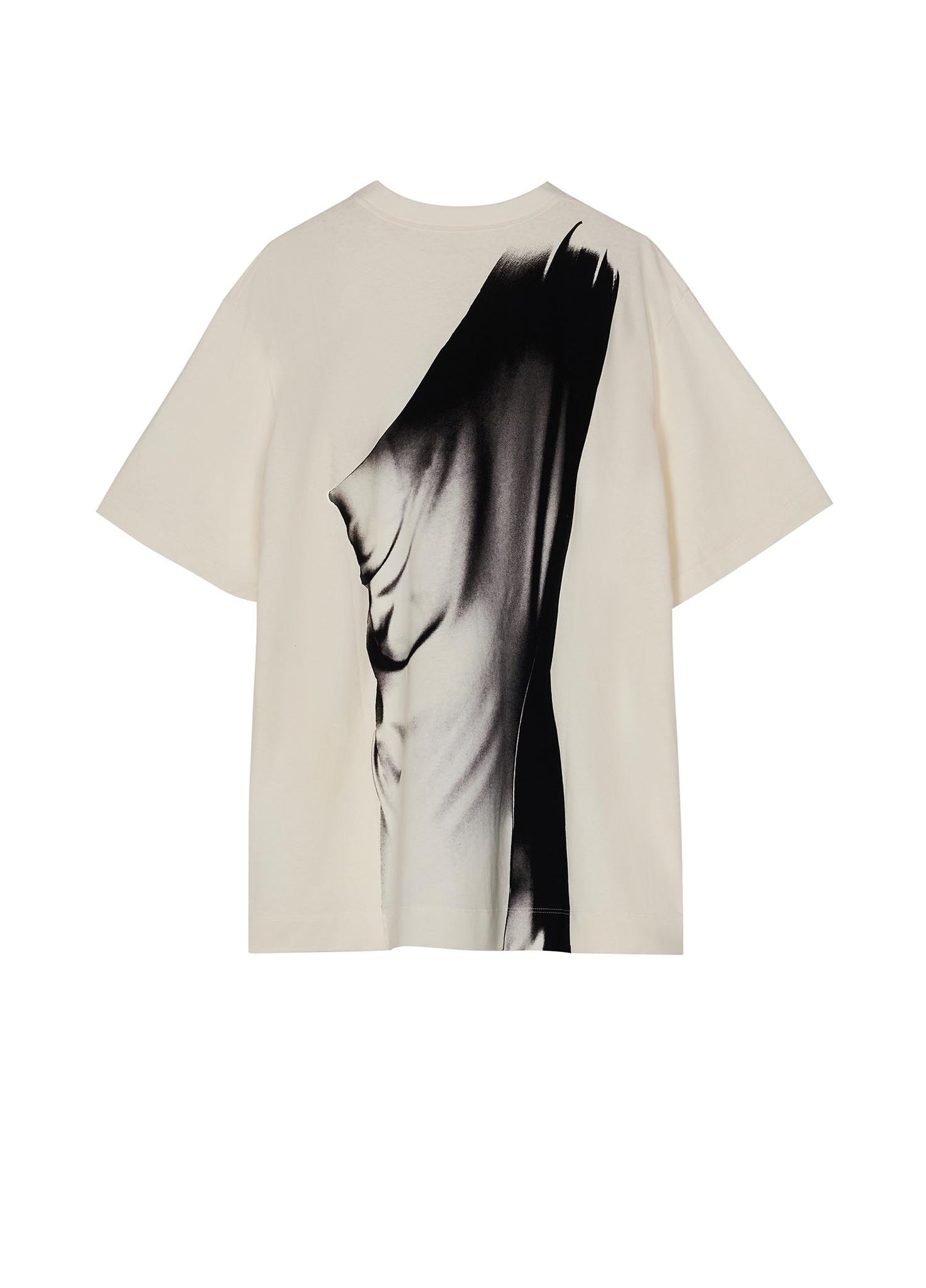 T-Shirt / JNBY Fabric-Print Short Sleeve T-Shirt (100% Cotton)