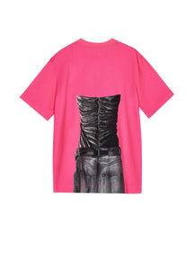 T-Shirt / JNBY Fabric-Print Short Sleeve T-Shirt (100% Cotton)