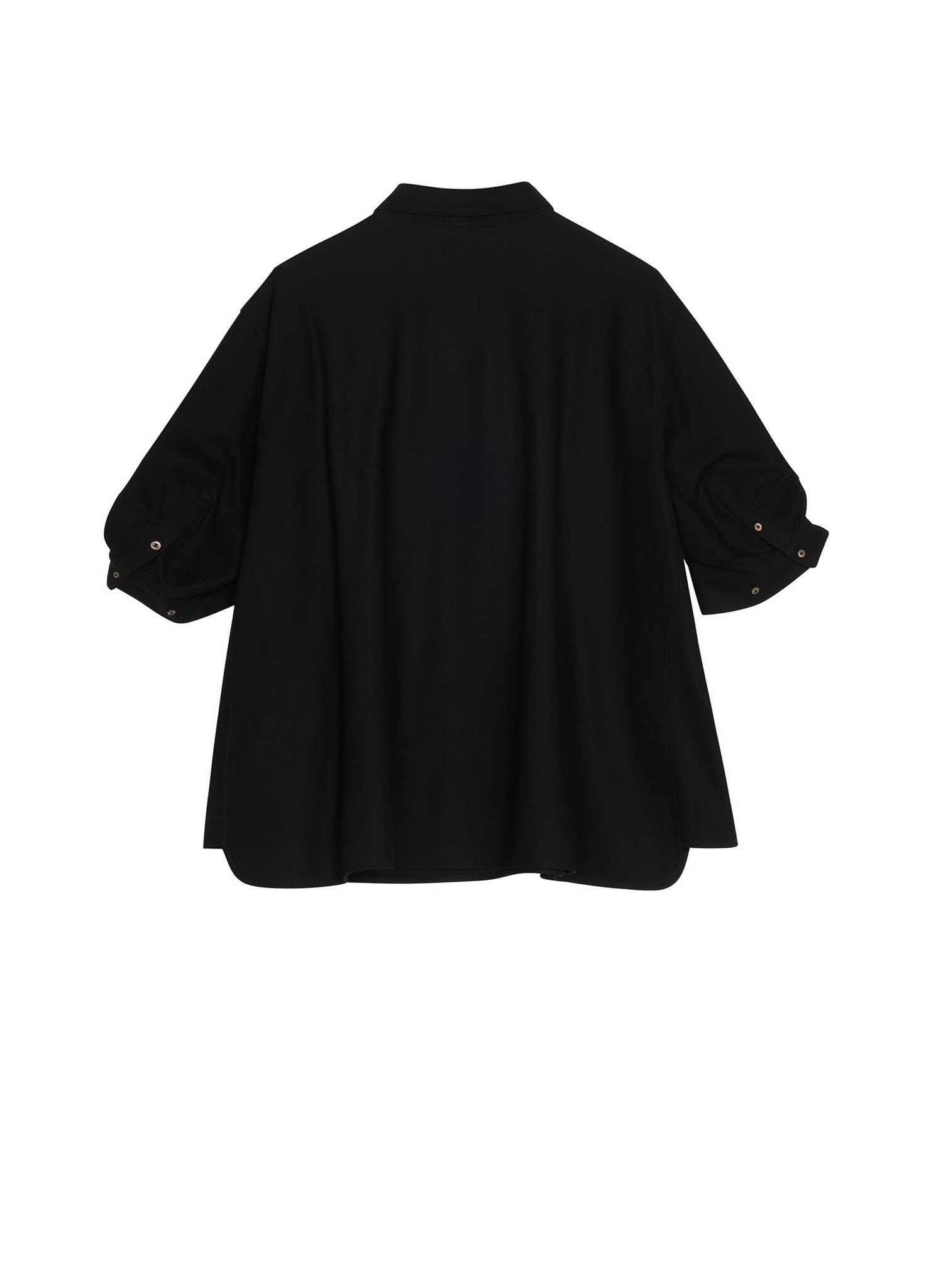 T-Shirt / JNBY Loose Fit Solid Mid Sleeve Polo Shirt (100% Cotton)