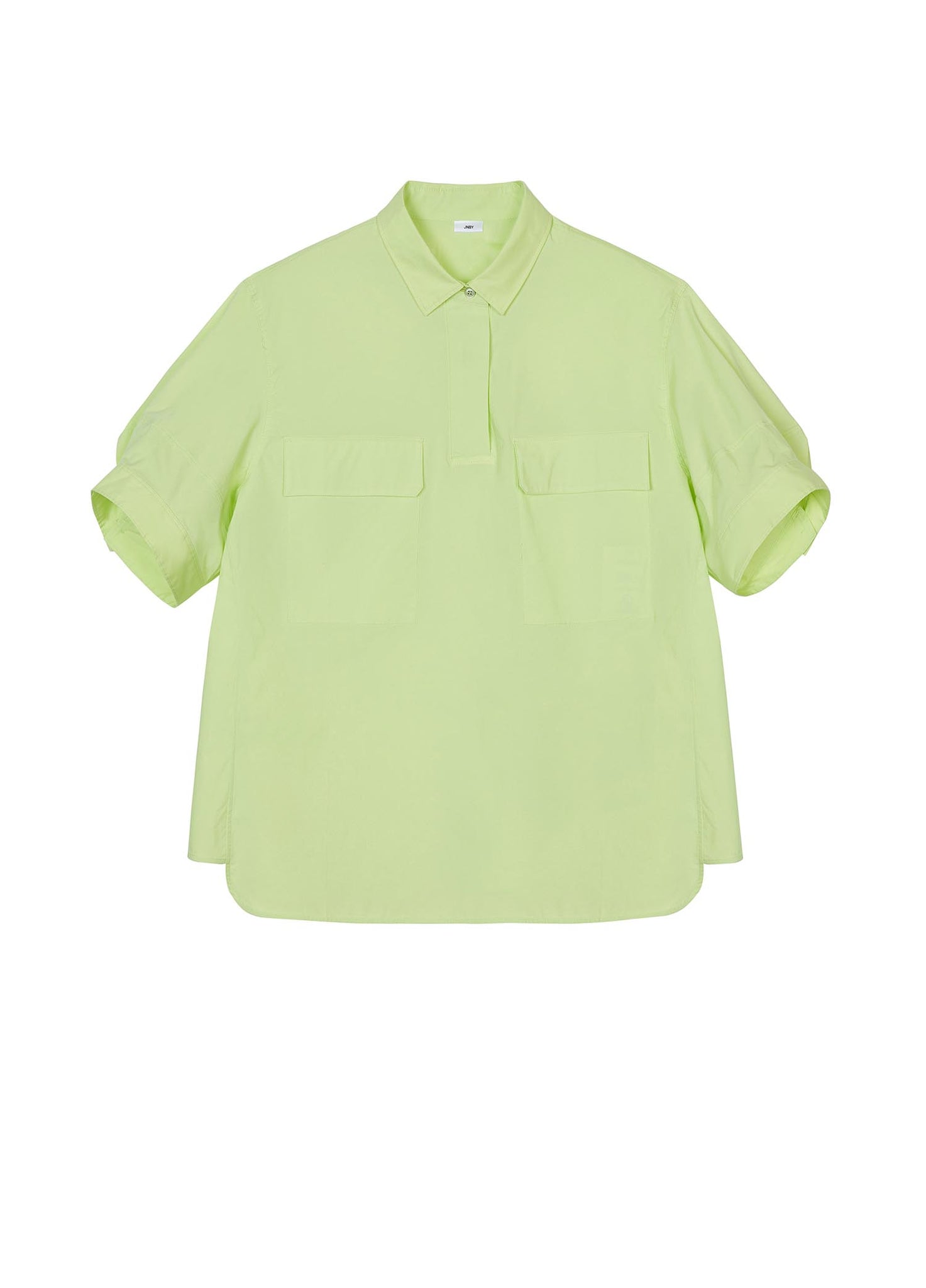 Shirt / JNBY Solid Short Sleeve Shirt