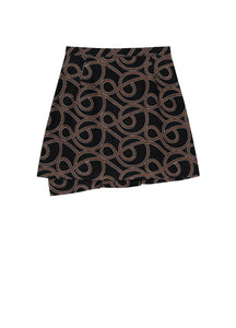 Skirt / JNBY Linen Print Skirt