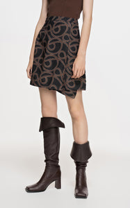 Skirt / JNBY Linen Print Skirt