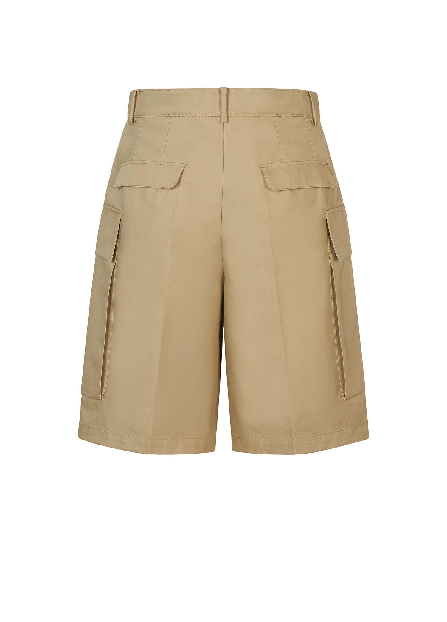 Shorts / JNBY Solid Straight Shorts (100% Cotton)