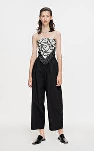 Pants / JNBY Solid Elasticate Waistband Trousers (Cotton 100%)