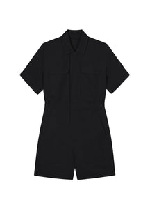 Jumpsuits / JNBY Solid Short Sleeve Jumpsuit