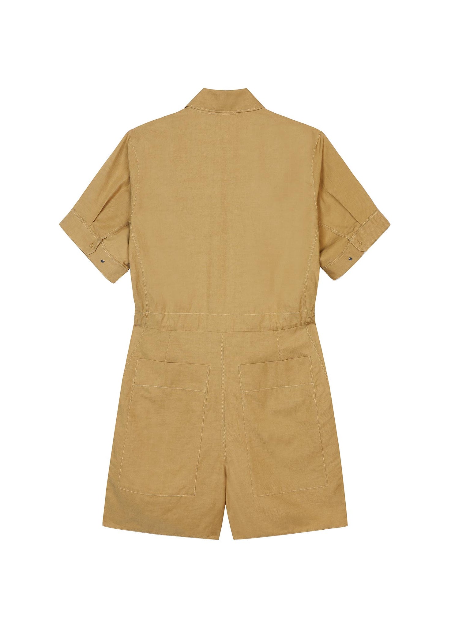 Jumpsuits / JNBY Solid Short Sleeve Jumpsuit