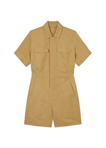 Jumpsuits / JNBY Solid Short Sleeve Jumpsuit