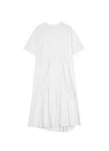 Dresses / JNBY Loose Fit Patchwork Pleated Dress