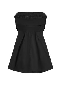 Dresses / JNBY Solid Fit Strapless Dress