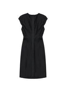 Dresses / JNBY Loose Fit V-Neck Short Sleeve Dress