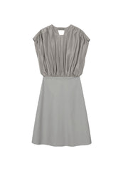 Dresses / JNBY Solid A-Line Sleeveless Dress