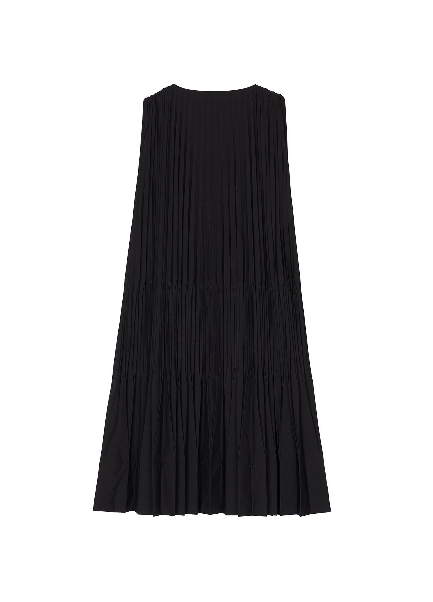 Dresses / JNBY Loose Fit A-Line Pleated Sleeveless Dress