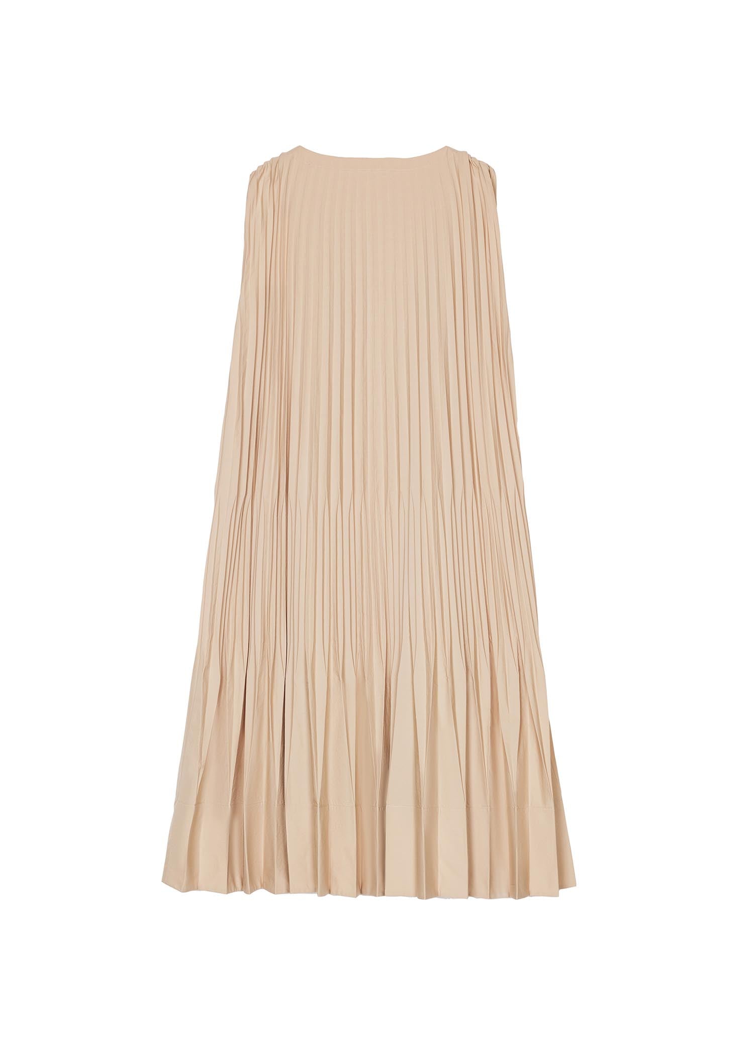 Dresses / JNBY Loose Fit A-Line Pleated Sleeveless Dress