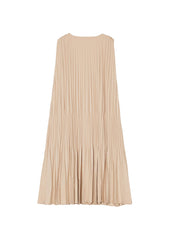 Dresses / JNBY Loose Fit A-Line Pleated Sleeveless Dress