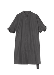 Dresses / JNBY Loose Fit Mid-Sleeve Dress (100% Cotton)