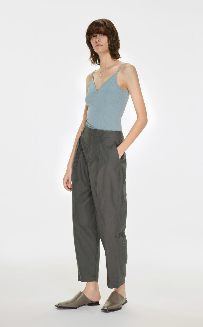 Pants / JNBY Loose Fit Conical Casual Pants(100% cotton）