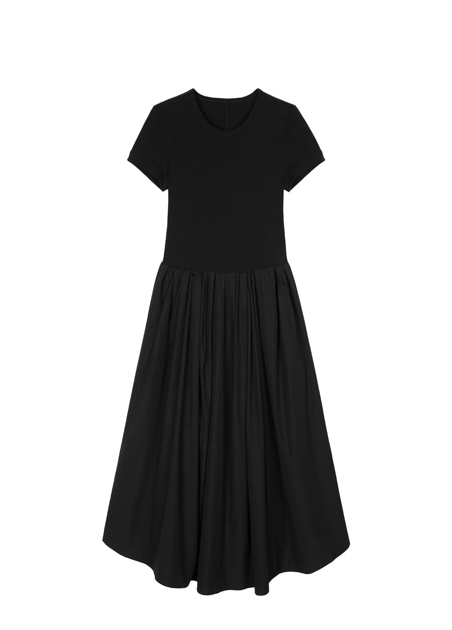 Dress / JNBY Knitted Slim Fit Round Neck Dress