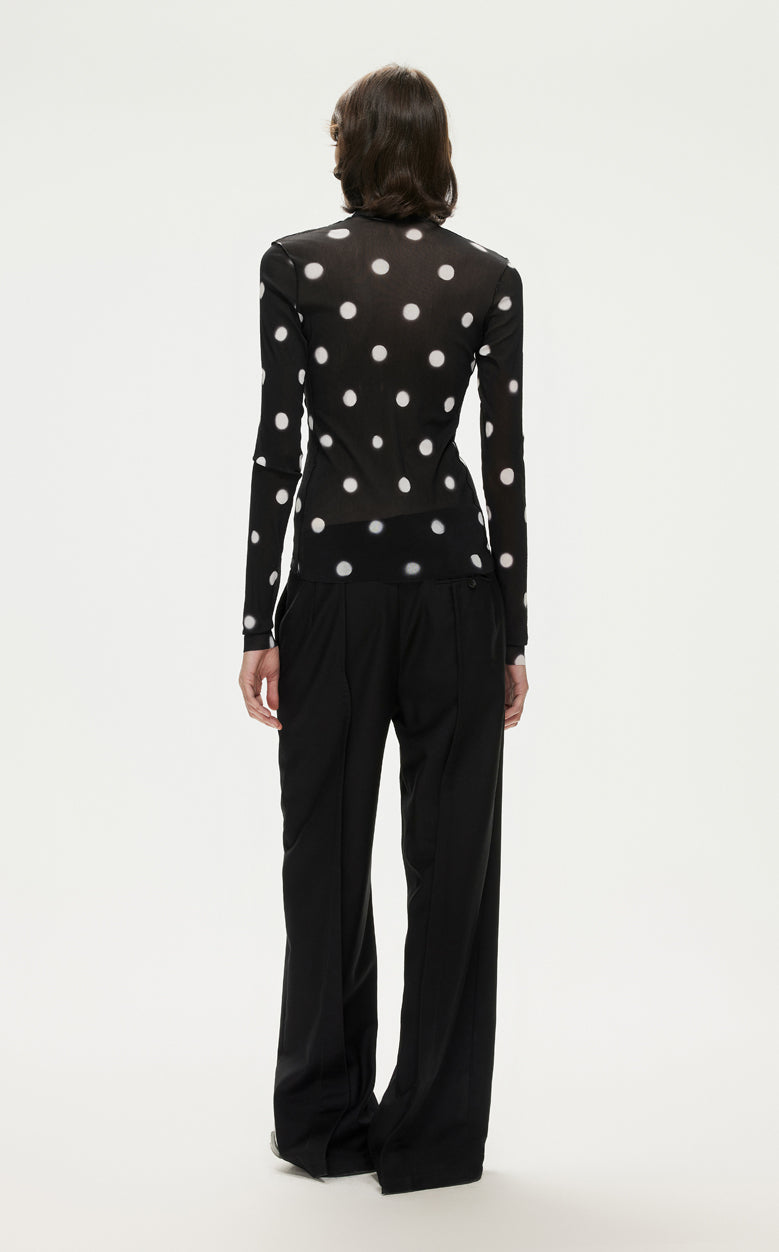 T-shirt / JNBY Polka dot Slim Fit T-shirt