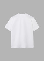 T-Shirt / JNBY Crewneck Manuscript Print Short Sleeve T-Shirt (100% Cotton)