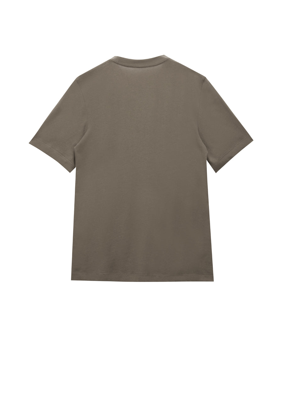 T-shirt/JNBY Stitching Mesh Pinched T-shirt(100% Cotton)