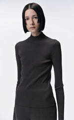 Sweater / JNBY Skin-friendly Breathable Slim Fit Half Turtleneck Sweater