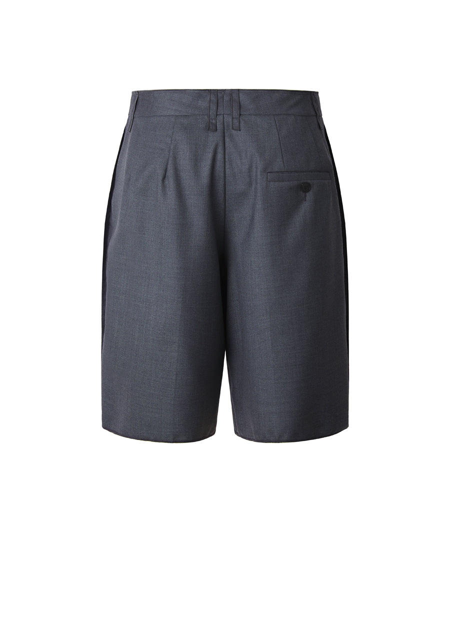 Pants / JNBY Suit Shorts Loose Wide-Leg Casual Pants(100% wool)