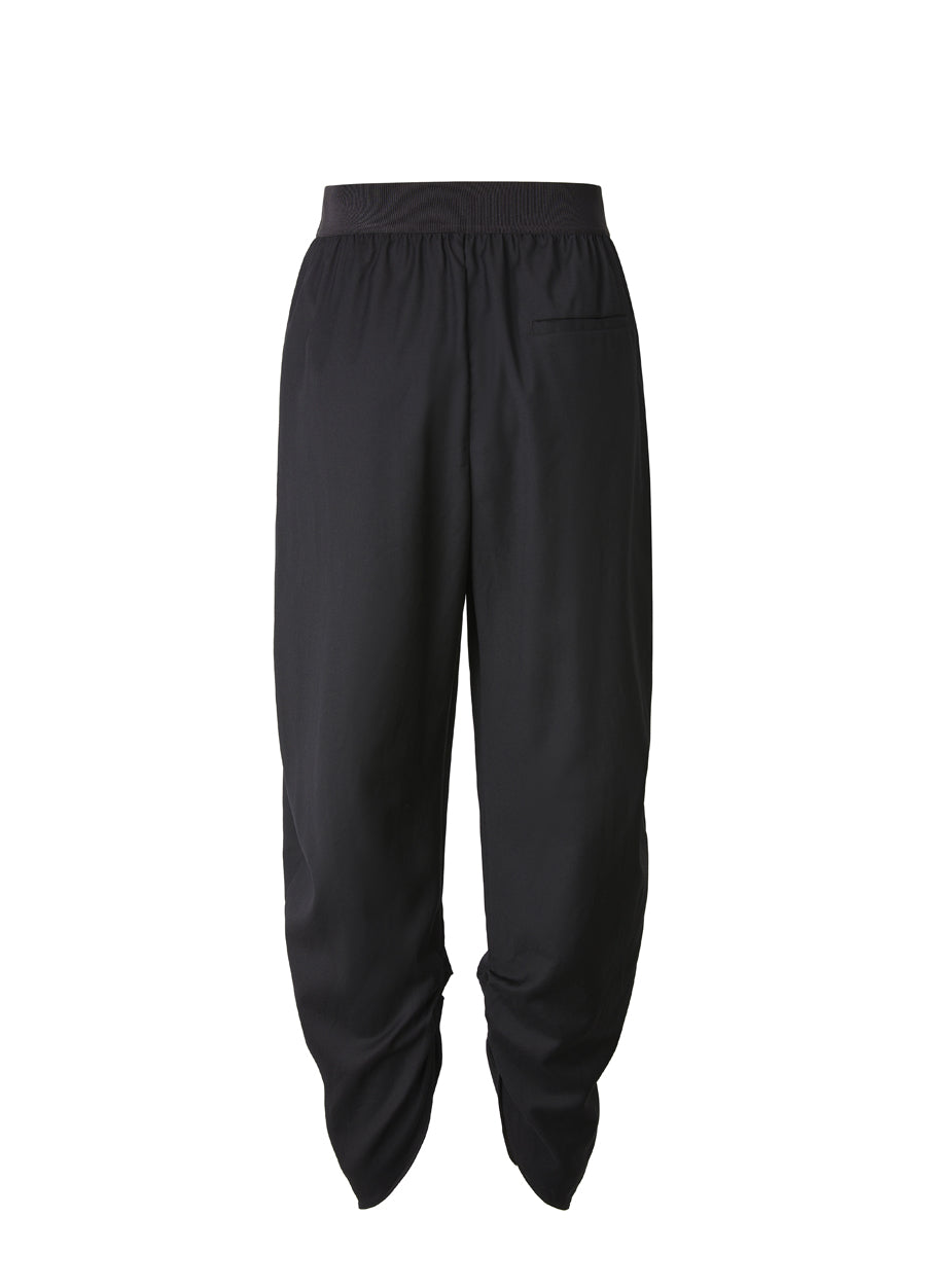 Pants / JNBY  Arc-Shaped Tapered Casual Pants(100% wool)