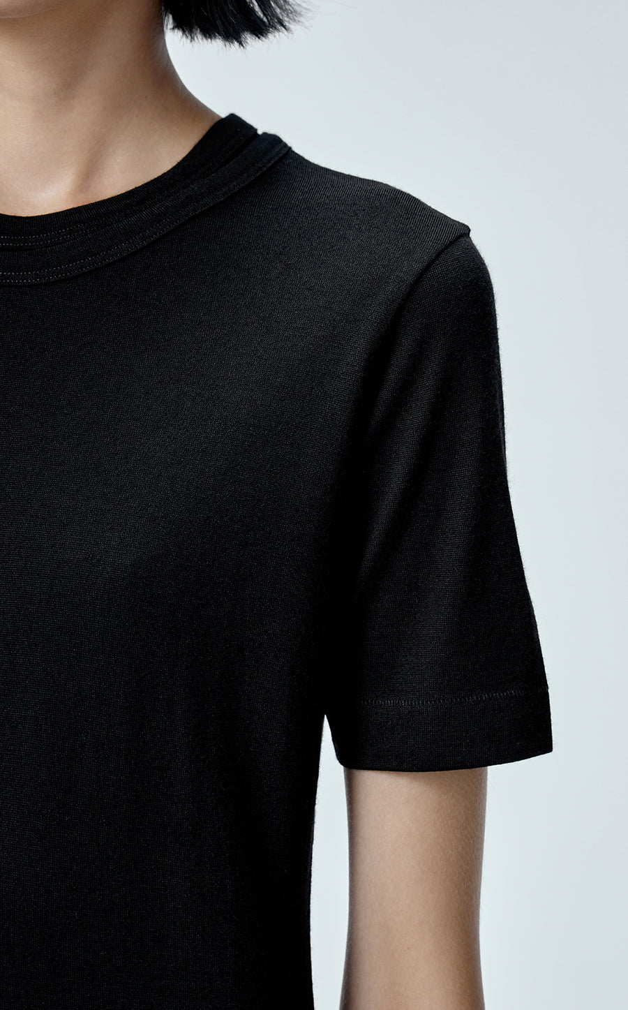 T-shirt / JNBY Round Neck Wool T-shirt