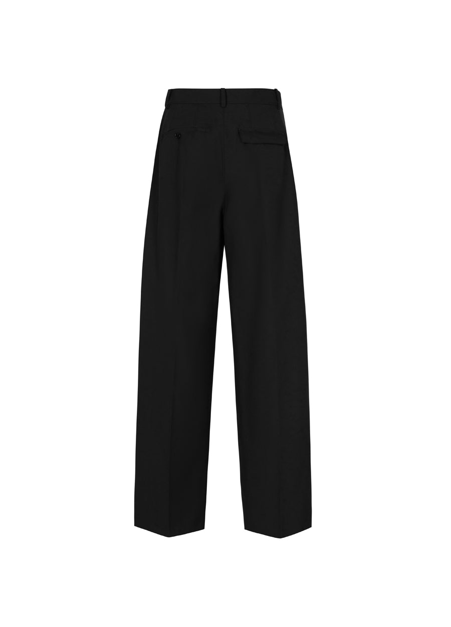 Pants / JNBY  All-match Classic High-waist Straight-leg Loose Fit Pants