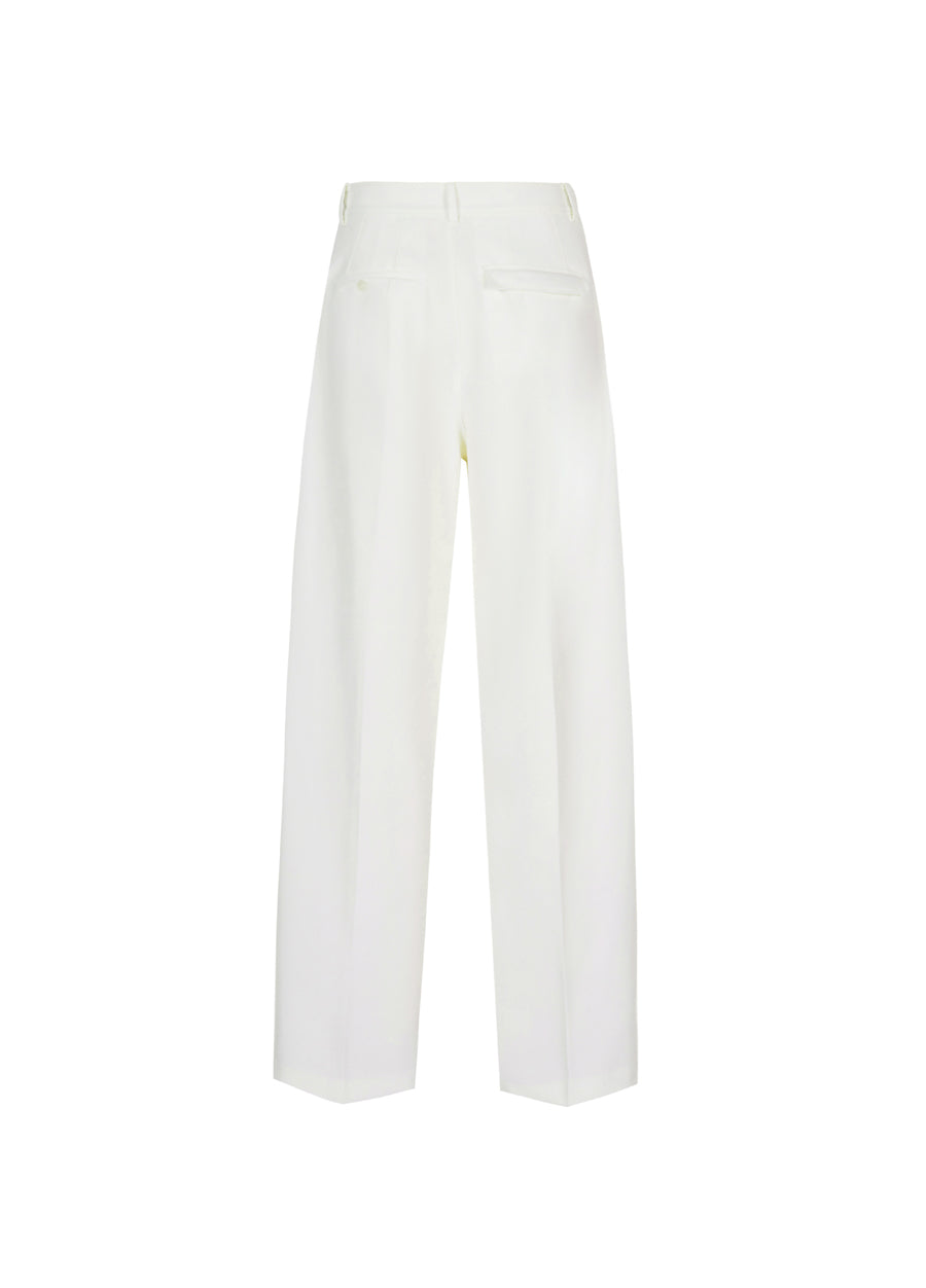 Pants / JNBY  All-match Classic High-waist Straight-leg Loose Fit Pants