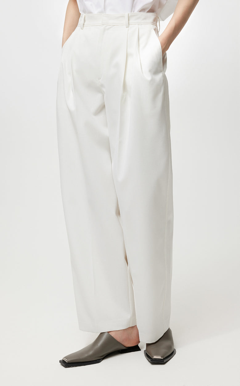 Pants / JNBY  All-match Classic High-waist Straight-leg Loose Fit Pants