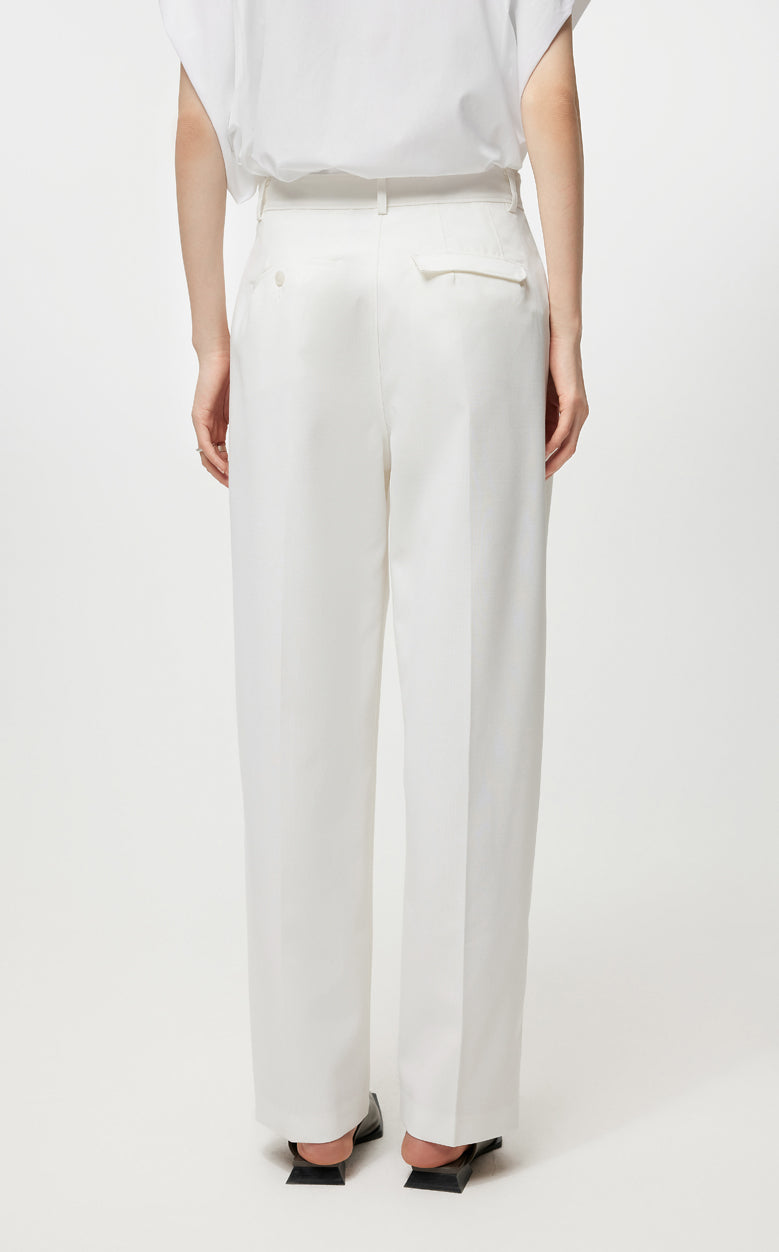 Pants / JNBY  All-match Classic High-waist Straight-leg Loose Fit Pants