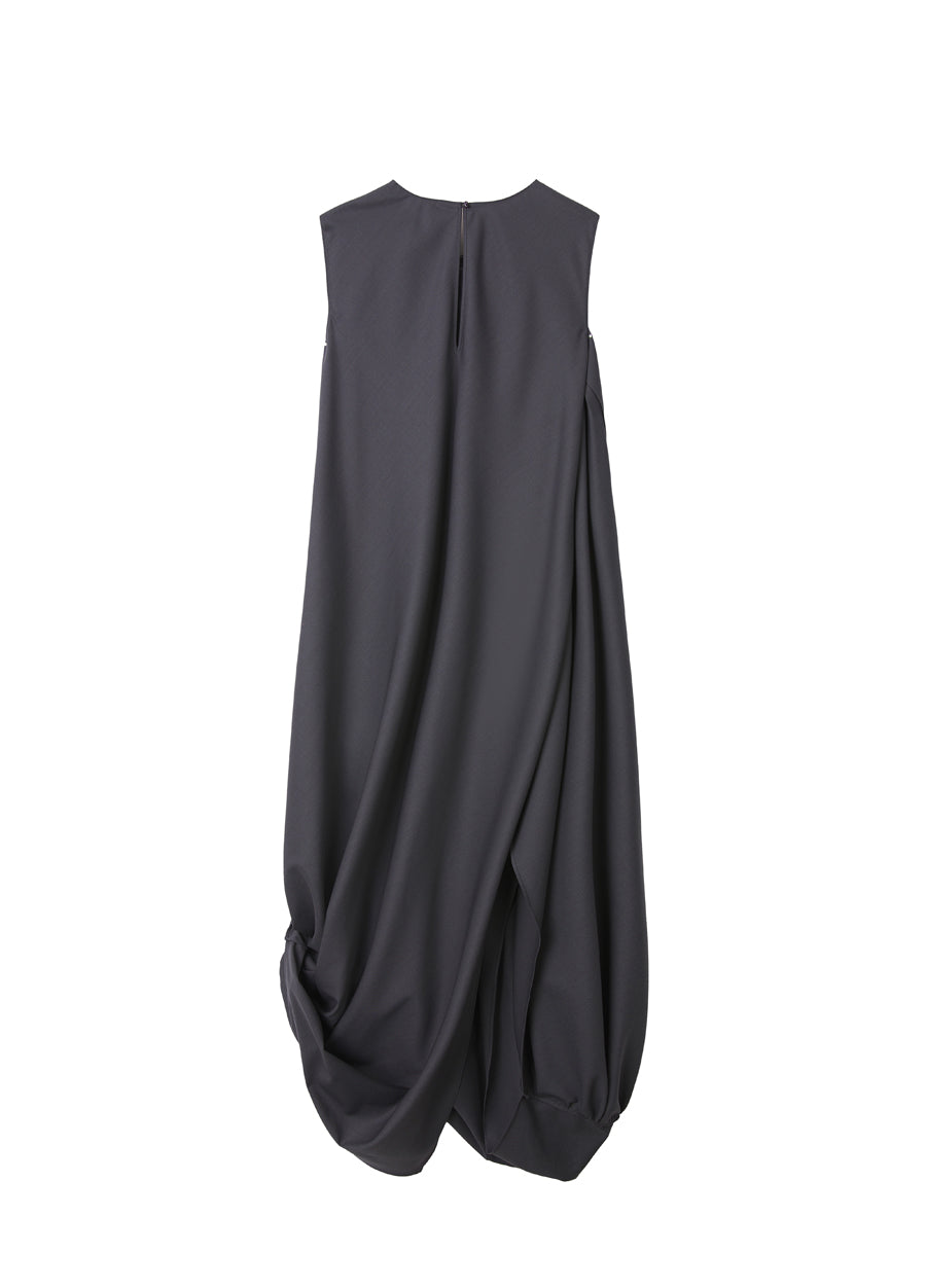Dress / JNBY Asymmetrical Crewneck Sleeveless Dress